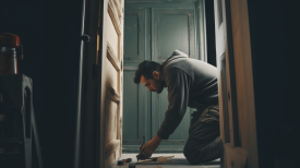 Hoe houten of metalen voordeuren geluidsdicht maken?