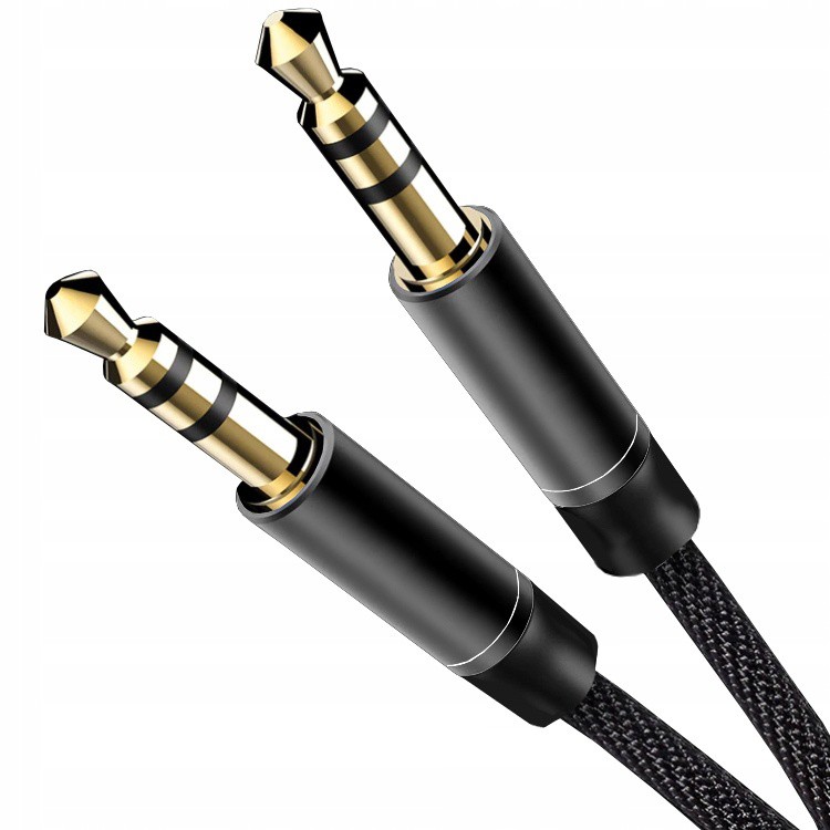Audio kabel 3,5mm nylon AUX mini jack 95cm megamix.sk