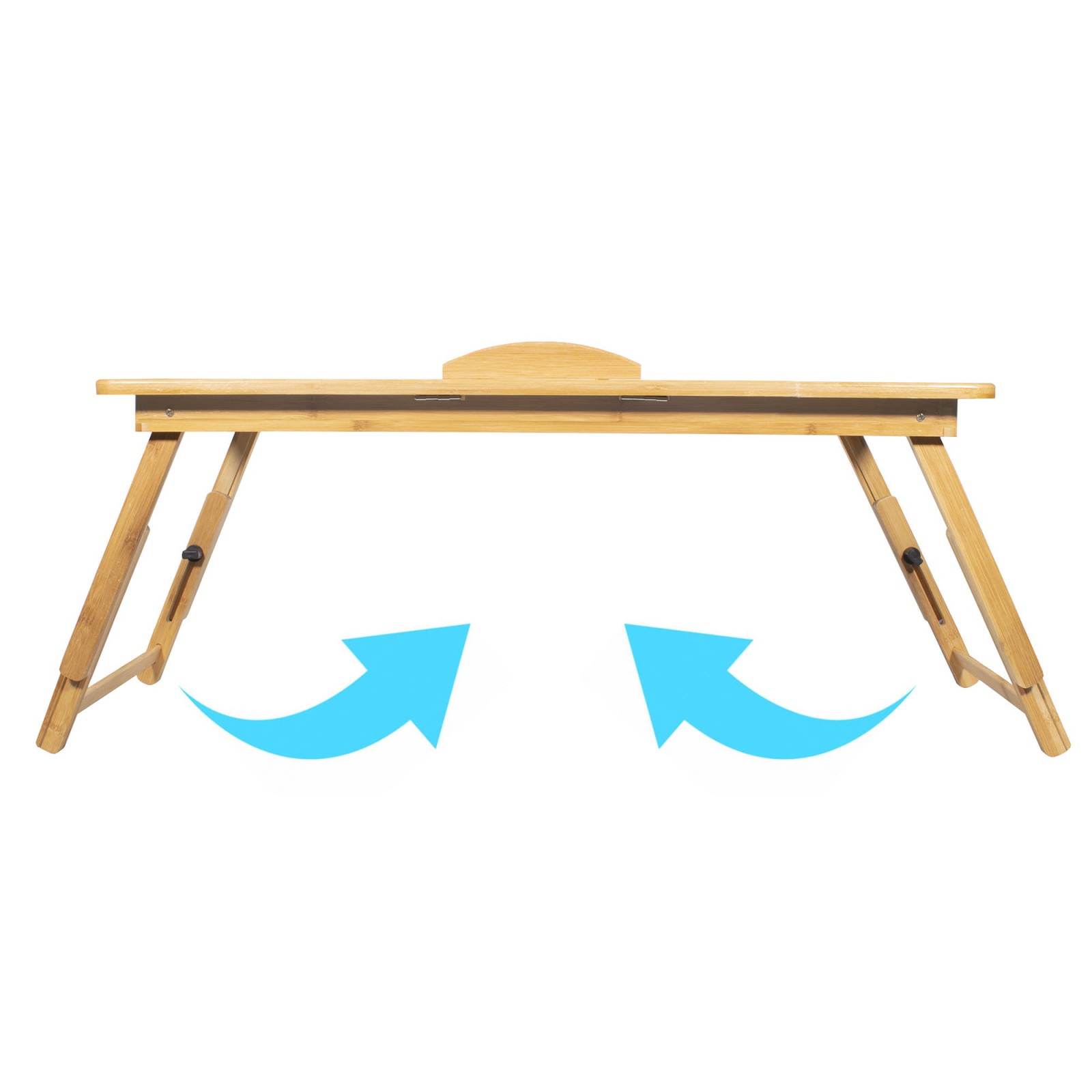 bamboe laptoptafel XL 90x34x56cm megamix.sk