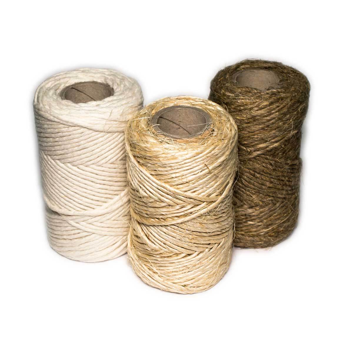 Witte koord 70m 2mm katoenen touw megamix.sk