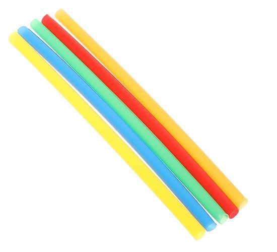 Blokken - rietjes - set 238 stuks