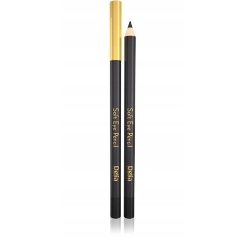 zwarte potlood Delia Cosmetics Soft Eye Pencil megamix.sk