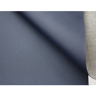 Eco-leer SOFT donkerblauw 140 cm 0,5 m