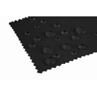 Waterafstotende Kodura-stof zwart 150 cm 1 m