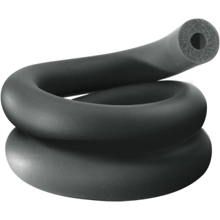 Kauchrubberen isolatie 9 mm voor buis 6 mm, lengte 2 m