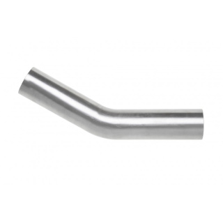 RVS elleboog Φ76,1/30°