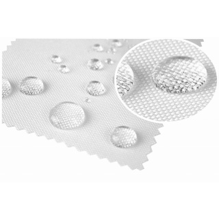 Waterafstotende teflonstof wit 160 cm 1 m