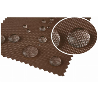 Waterafstotende teflonstof bruin 160 cm 1 m