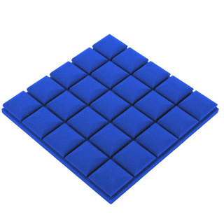Akoestisch paneel blauw BLOK 50×50 cm dikte 5 cm