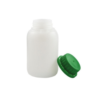 Fles 250ml HDPE en groene dop