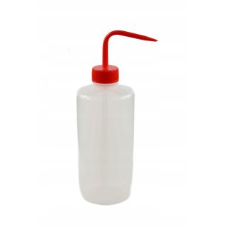 Fles met verstuiver LDPE 1000ml met rode sluiting