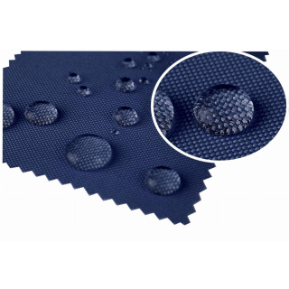 Waterafstotende teflonstof donkerblauw 160 cm 1 m
