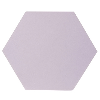 Akoestisch paneel zeshoek lichtgrijs 50x50 cm dikte 3 cm hexagon