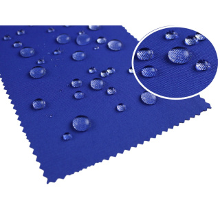 Blauwe waterdichte stof 100×160 cm 260 g/m²
