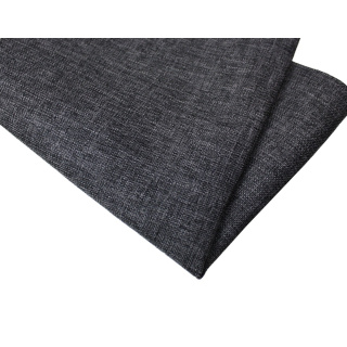 Donkergrijze bekledingsstof 145 cm 0,5 m 300g/m²