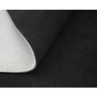 Autohemelstof badstof-velours zwart 180 cm x 0,5 m
