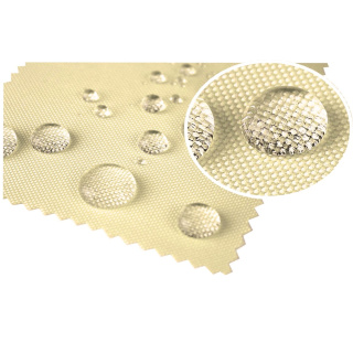 Waterafstotende teflonstof licht beige 160 cm 1 m