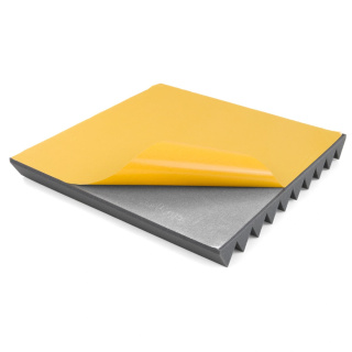 Akoestisch paneel zelfklevend grijs KLIN 50×50 cm dikte 5 cm