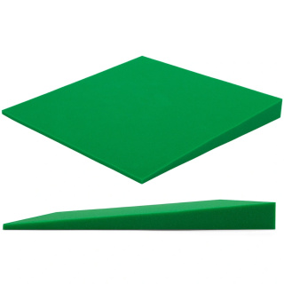 Akoestisch paneel donkergroen KLIN met afschuining 50×50 cm dikte 5 cm