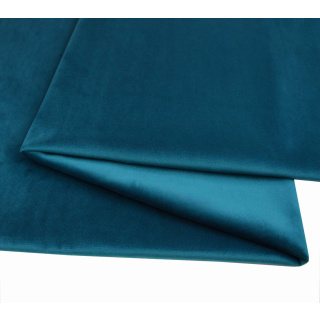 Turquoise fluwelen stof VELVET 50×150 cm