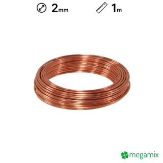Koperdraad 2mm 1m