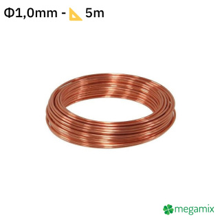 Koperdraad Φ1,0mm 5m