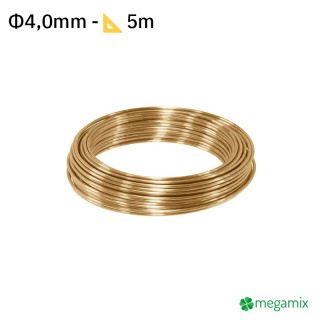 Messing draad Φ4,0mm 5m