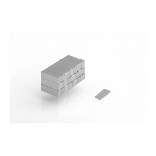Neodymiummagneet 10 stuks plat MPL 15x5x1 N38