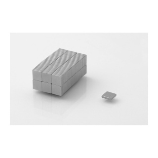 Neodymiummagneet 20 stuks plat MPL 5x5x1 N38