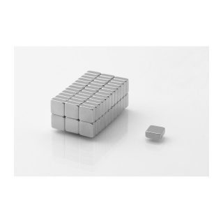 Neodymiummagneet 10 stuks plat MPL 7x7x3 N38