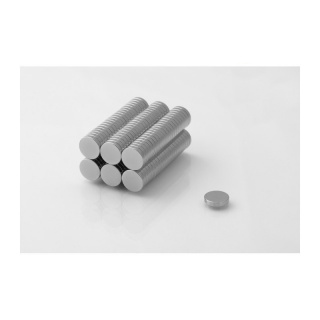 Neodymiummagneet 10 stuks cilindrisch MW 10x2 N38