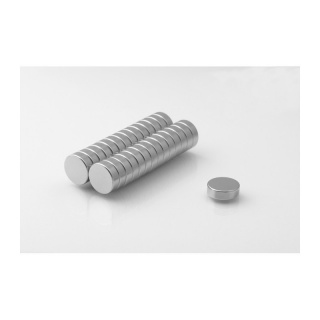 Neodymiummagneet cilindrisch MW 12,7x4 N38