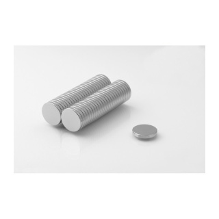 Neodymiummagneet 10 stuks cilindrisch MW 12x2 N38