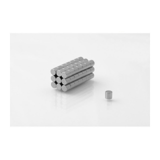Neodymiummagneet 20 stuks cilindrisch MW 4x4 N38