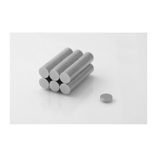 Neodymiummagneet 10 stuks cilindrisch MW 9x2 N38
