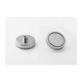 Neodymium magneethouder UM 40x8,5xM6 inwendig x 15,5