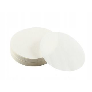 Papieren laboratoriumfilters fi 70mm 100 stuks hard