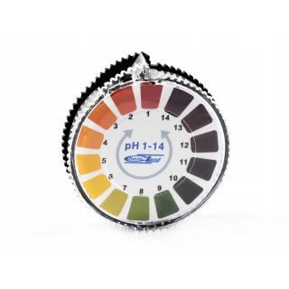 pH-strips 0-14 op een rol van 5m