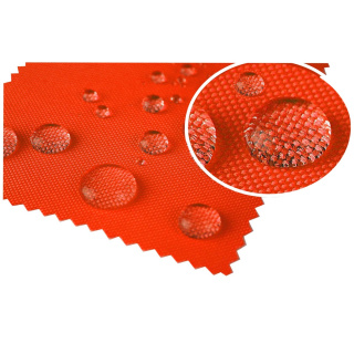 Waterafstotende teflonstof oranje 160 cm 1 m