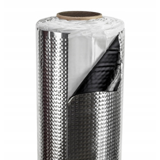 Zelfklevende aluminium butyl mat 2mm 200x50cm