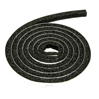 Zelfklevende deur rubber 10mm 1x200cm U10s