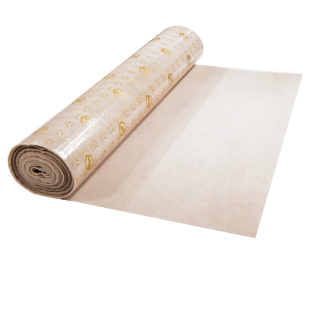 Zelfklevend beige tapijt 2mm 25x100cm