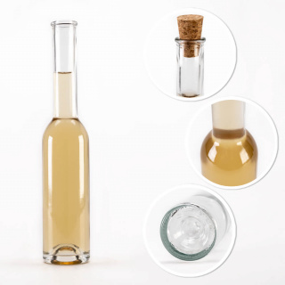 Glazen fles 200ml 25cm FENICE