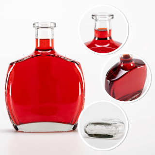 Glazen fles 500ml CARAFFA