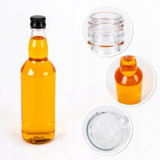 Glazen fles 500ml 24cm MONOPOL