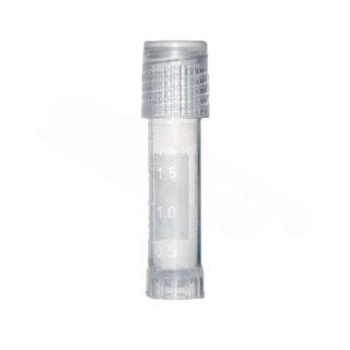 Cryo buisjes met afsluiting, 1,8 ml, verpakking van 25 stuks