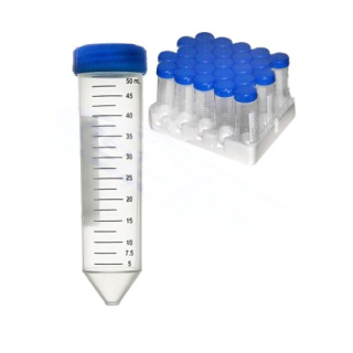 Falcon buisjes 50 ml, kegelvormig, steriel, verpakking 25 stuks