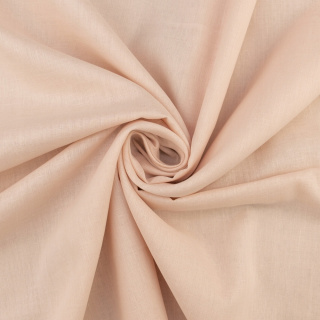 Stof batist licht beige 100% katoen 0,5m