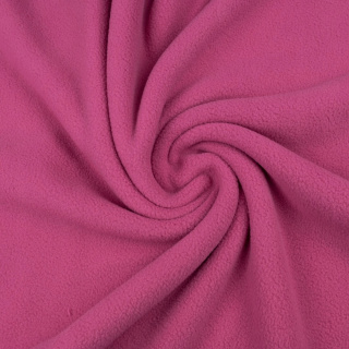 Zachte roze polar stof zonder patroon 0,5m