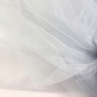 Stof tyl wit decoratief zacht 0,5m